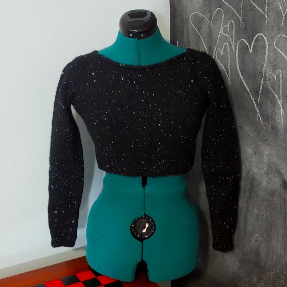 VINTAGE Caché Cropped Sweater